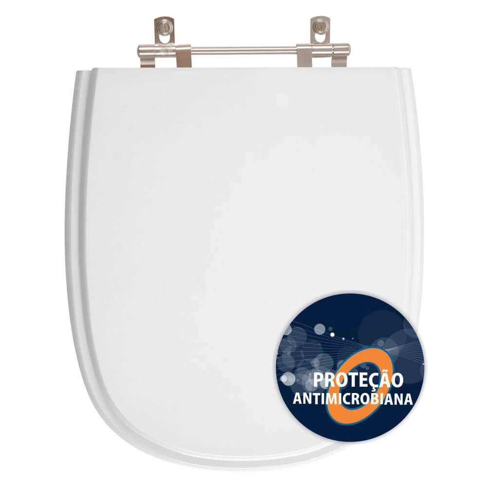 Assento Sanitario Antibacteriano Sabatini Branco Para Icasa