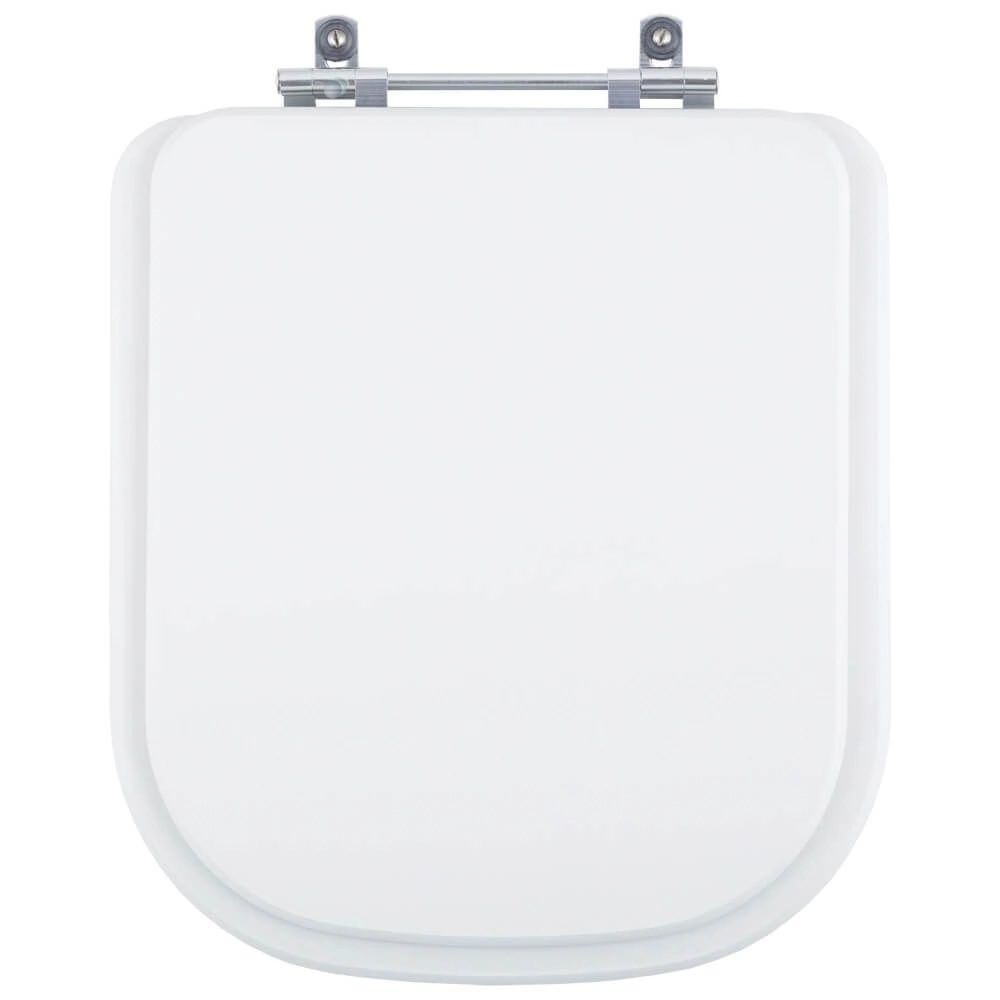 Assento Sanitário Poliester Axis Branco Para Louça Deca