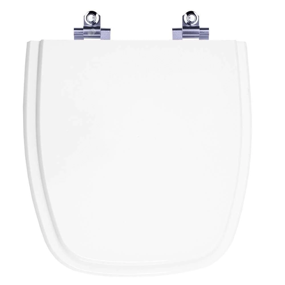 Assento Sanitário Laqueado Soft Close Angra Branco Para Bacia Logasa