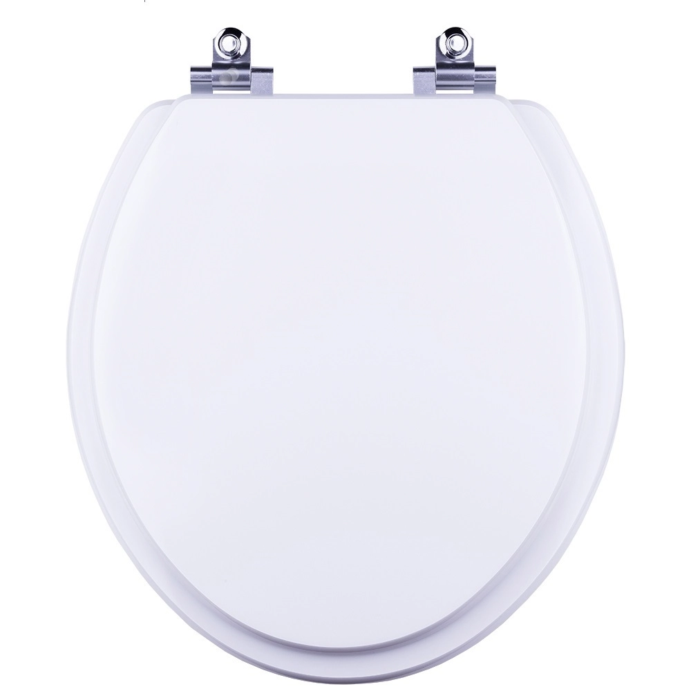 Assento Sanitário Fechamento Lento Convencional Oval Branco Para Louça Hervy