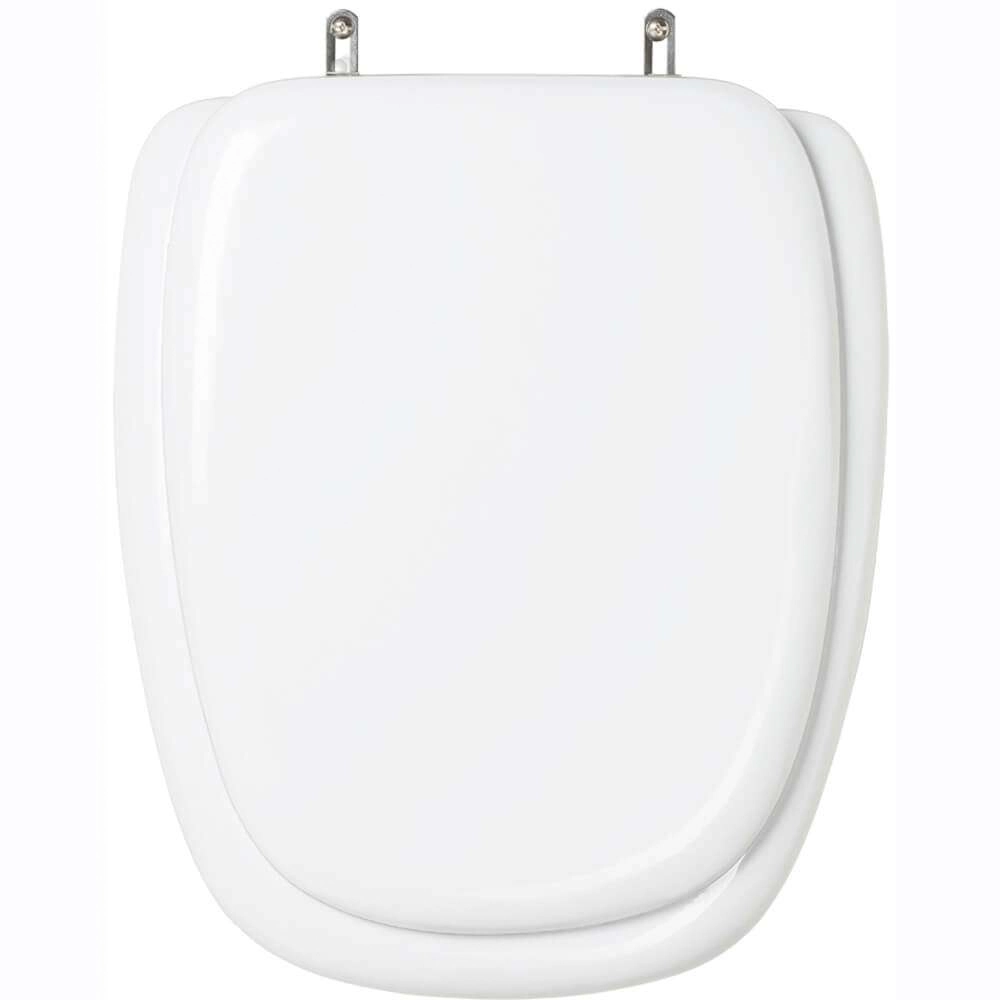 Tampa De Privada Almofadada Primula Plus Branco Para Louça Fiori 6lpf