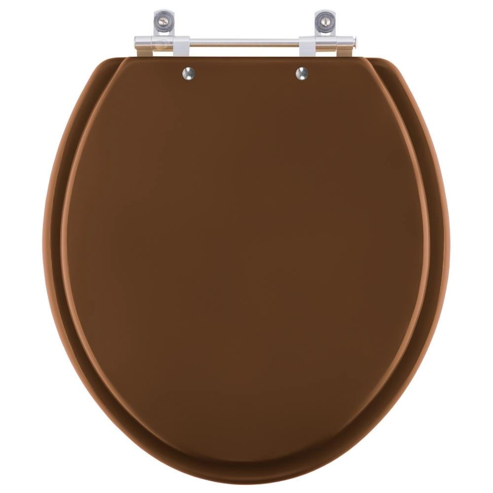 Assento Sanitário Laqueado Evolution Ocre Para Bacia Santamarina