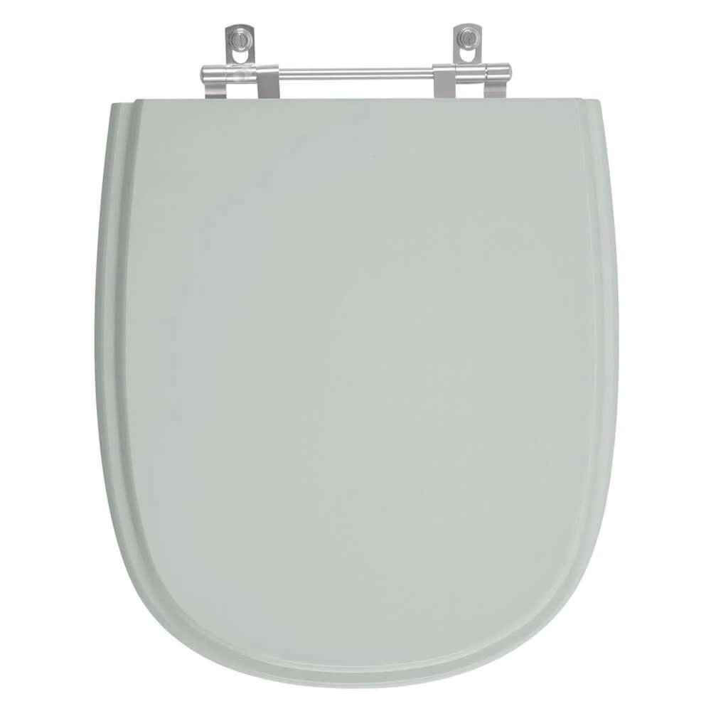Assento Sanitário Laqueado Donna Verde Claro Para Louça Santamarina
