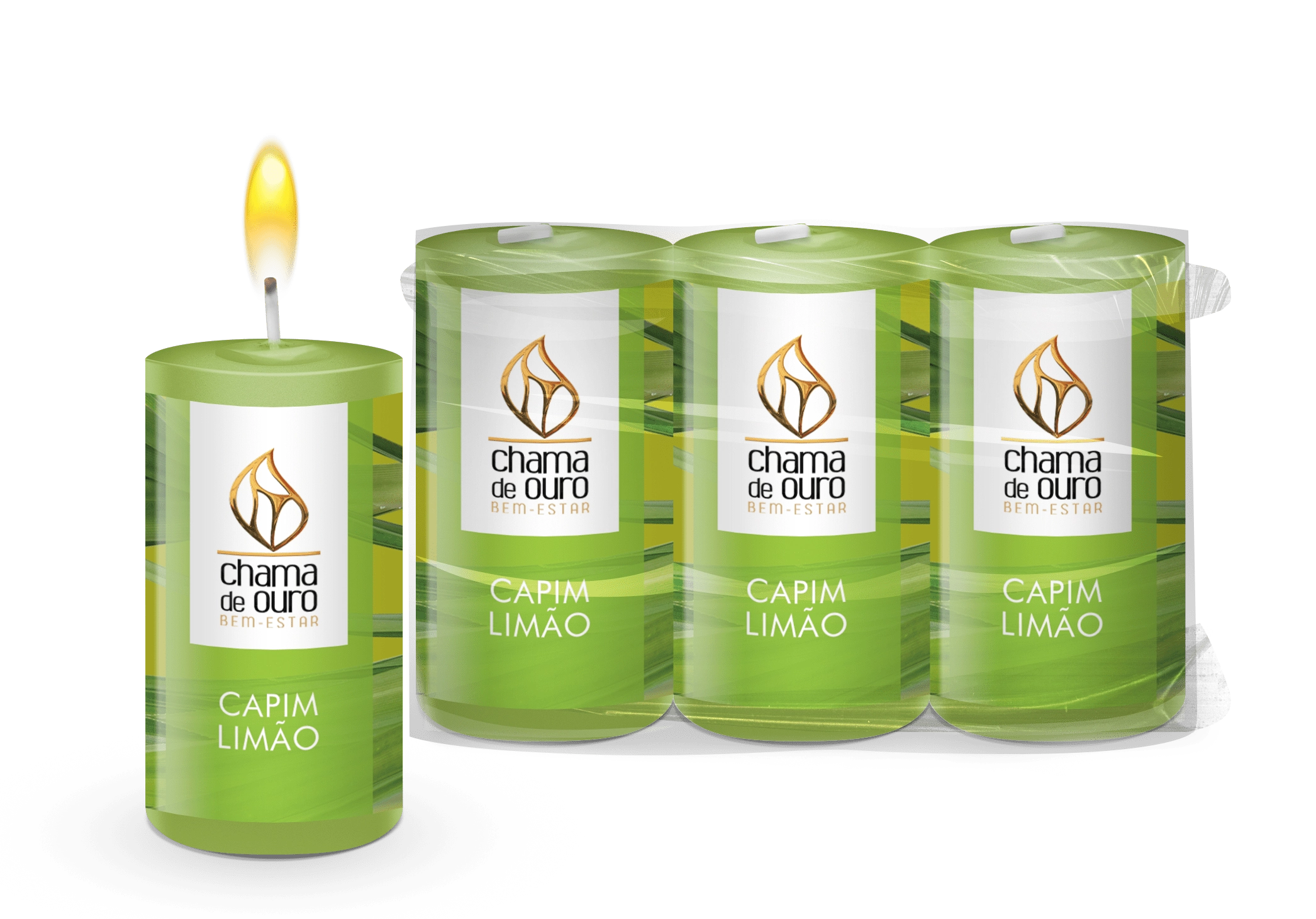 Vela Decorativa Aromatica Perfumada Capi