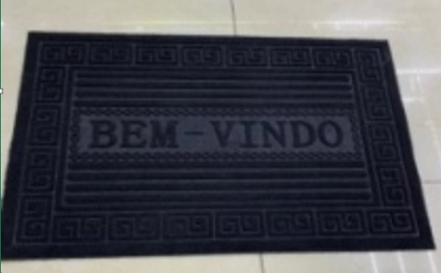 Tapete De Porta Capacho Tam 37x57cm
