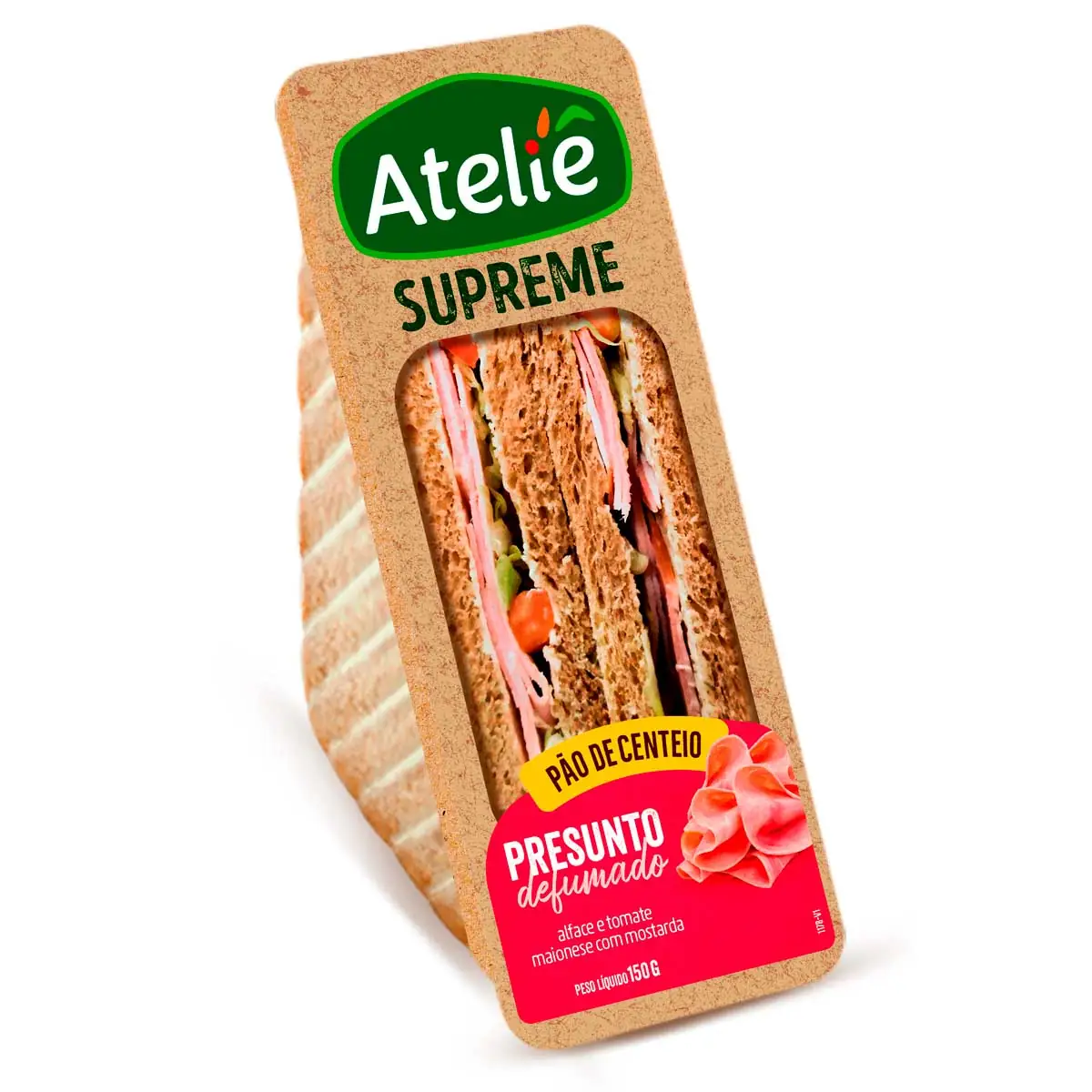 Sanduiche Natural Presunto Defumado Ateliê Supreme 150 g