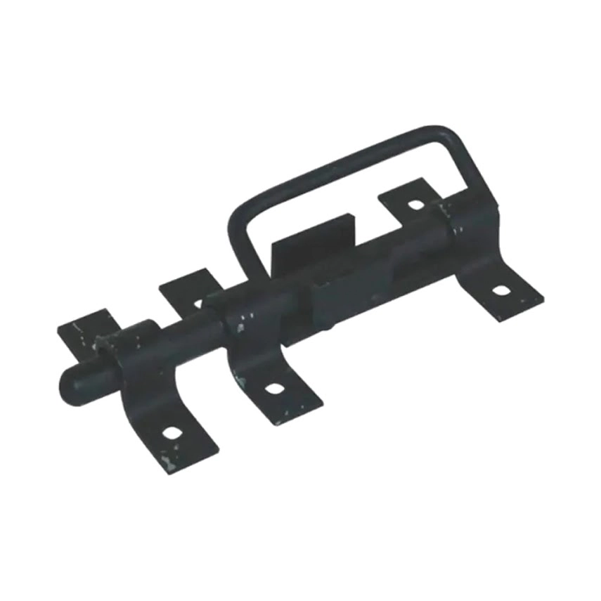 Trinco C/ Alça Para Portão E Porteira Aço Preto 280mm