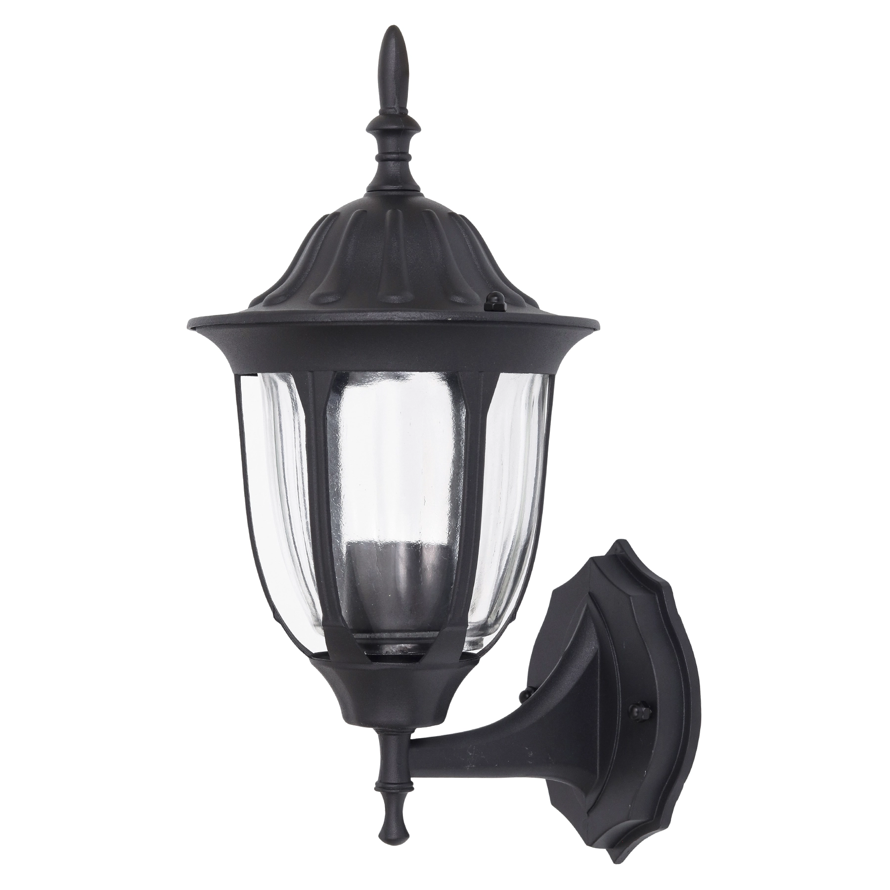 Arandela de Parede Externa IP43 Cassis Biancoluce Preta Bivolt