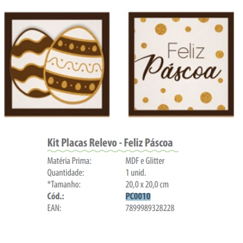 Kit Pla.mdf Rel.fel.pas.c/2 20