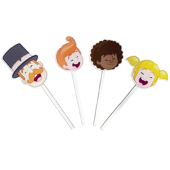 Picks Mdf Mundo Bita 29cm C/4 Ref.mb2001