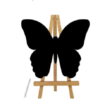 Lousa Mdf Borboleta 16x24cm Ref.dc0100 Grintoy