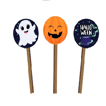 Picks Mdf Decorativo Halloween 25cm C/3 Hw2001