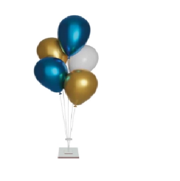 Grin Holder 30cm Mdf Branco Mini C/5 Hastes
