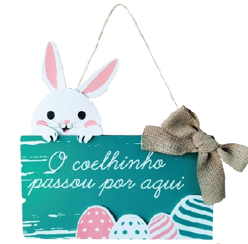 Placa Coelhinho Passou Por Aqui