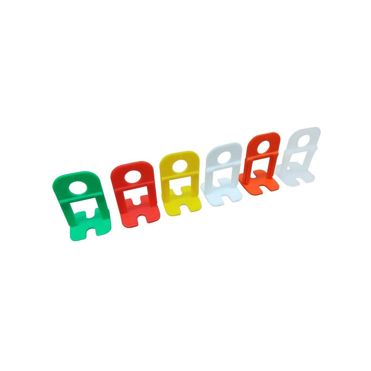 Kit 10 Nivelador E Espaçador Piso 1mm C/100 Unidades Cada