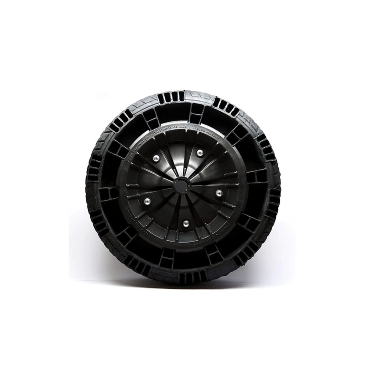 Kit 2 Roda Completa Pneu Flex Border Eixo 1" - Fb