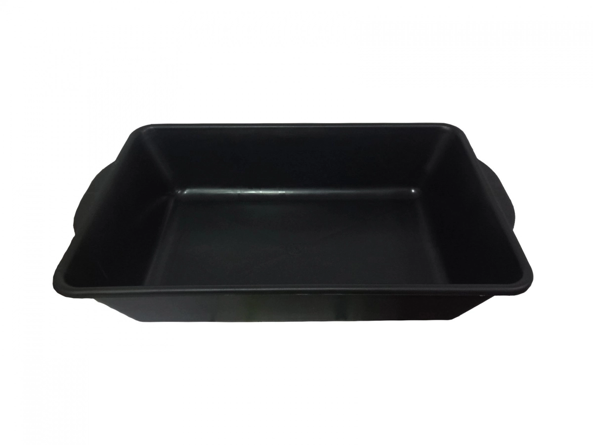 Kit 2 Caixa Massa Plástica Preta 20 Litros - Gerplast