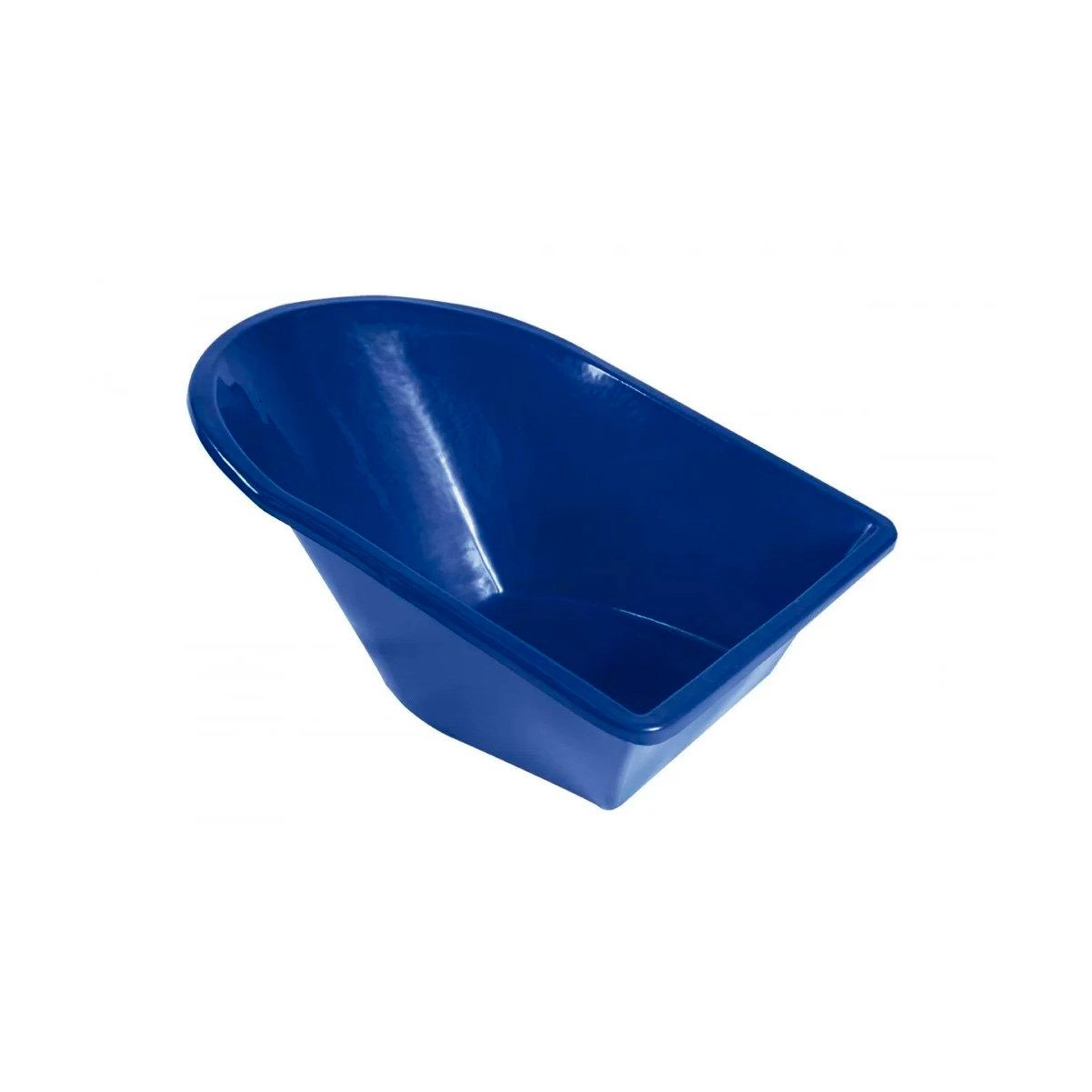 Kit 3 Caçamba Plástica S/ Furação Carrinho Mão Anti-uv 90l