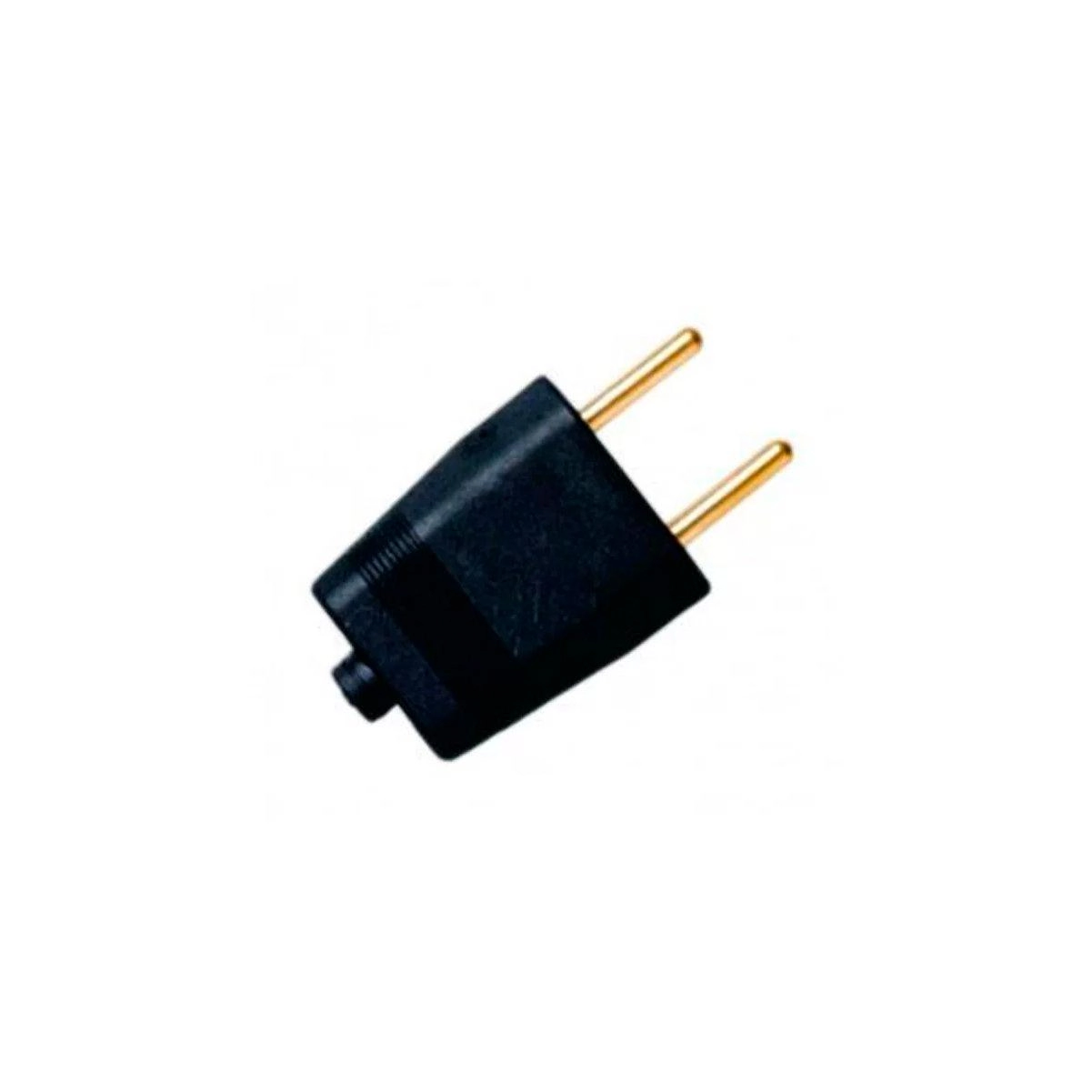 Plugue Elétrico Macho Preto - Ilumi, Opção: Preto