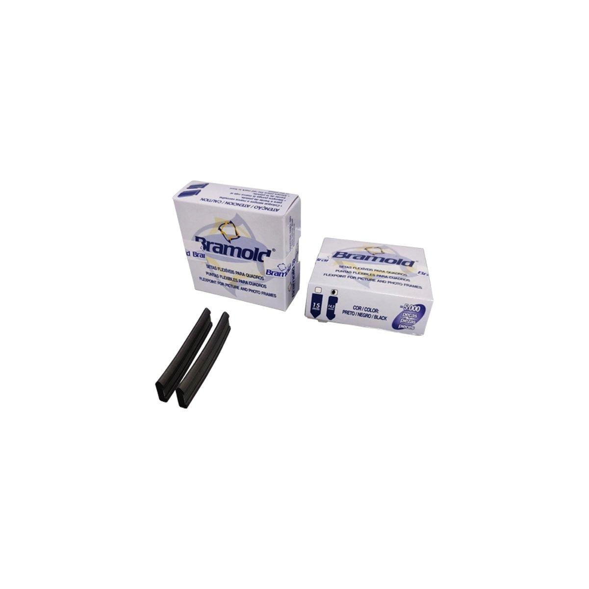 Flexpoint Preto Modelo Fr Com 5000 Unidades - Bramold, Tamanho: Flexpoint Fr