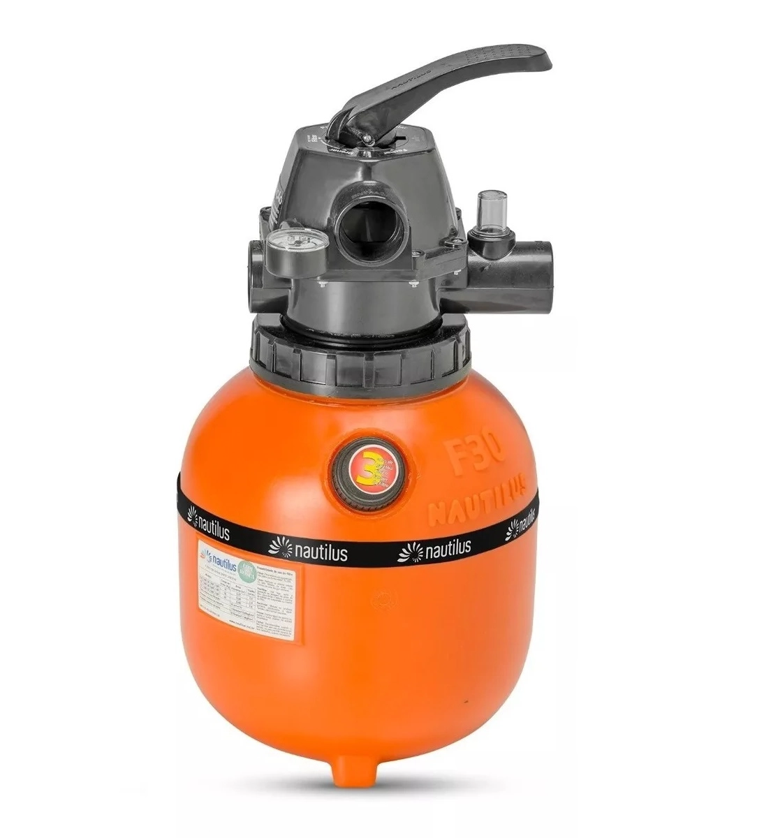 Filtro Para Piscina F 300 Nautilus Até 16000 Mil Litros