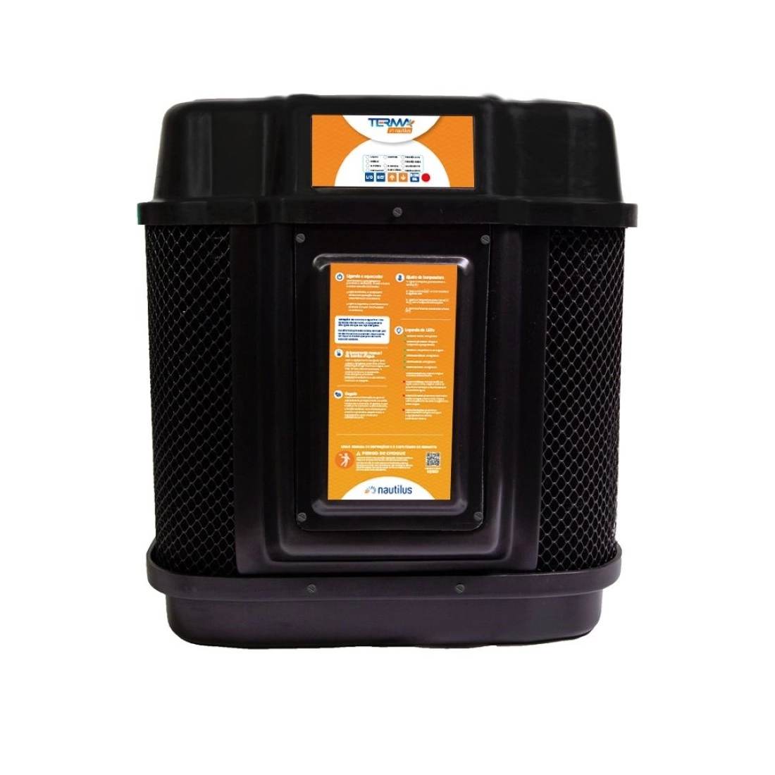 Trocador De Calor Aquecedor Piscina Terma Nautilus 04 - 380v Trifásico