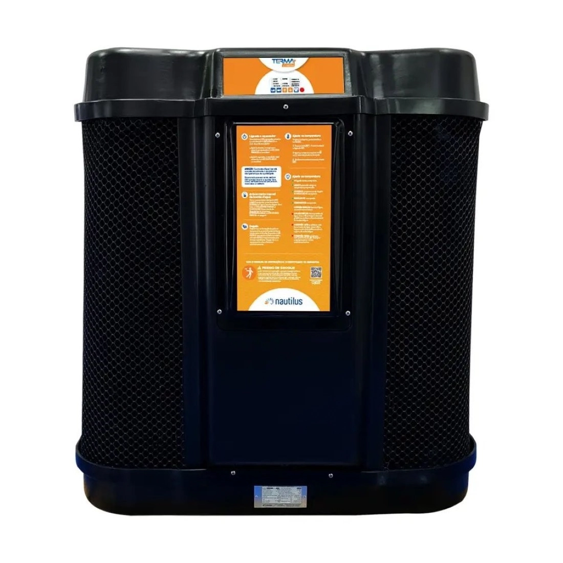 Trocador De Calor Aquecedor Piscina Terma Nautilus 10 - 380v Trifásico