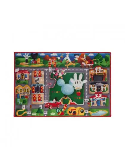 Tapete Infantil Disney Corttex 1.00x66cm Cidade Verde 7899995409324 Fatex