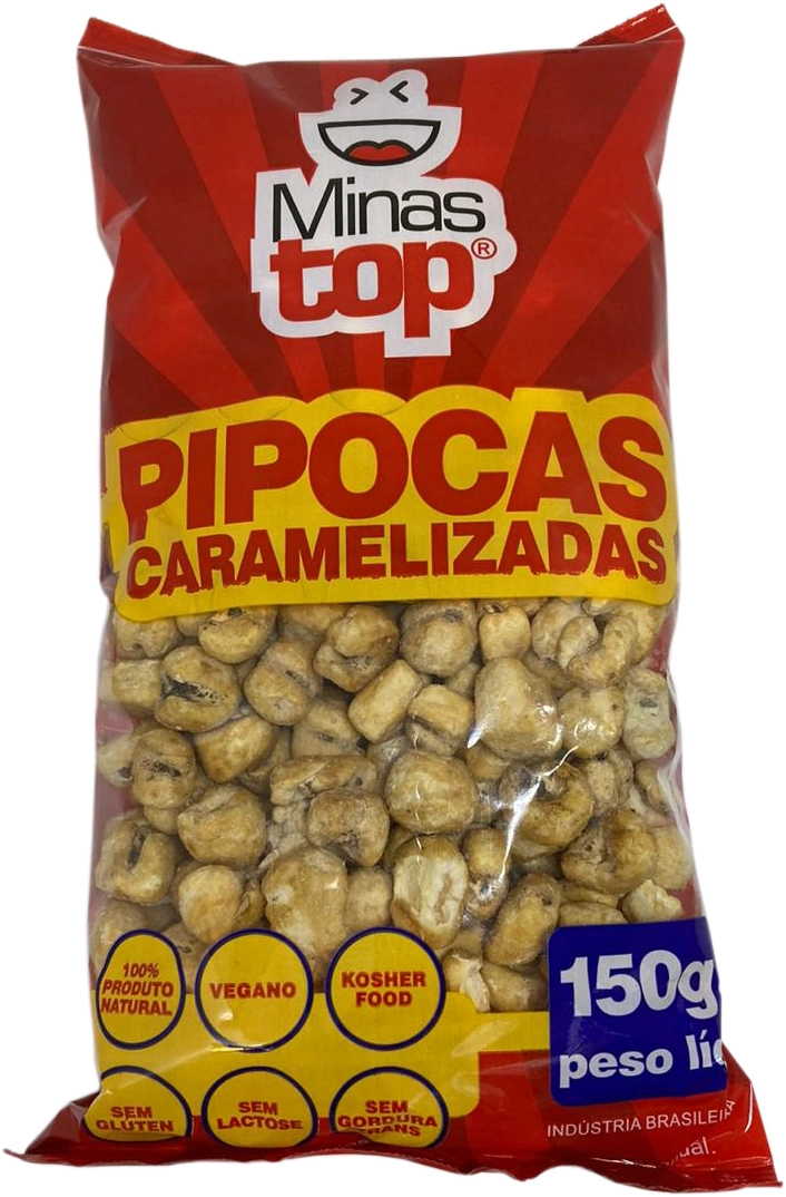 Pipoca Caramelizada 150g Minastop