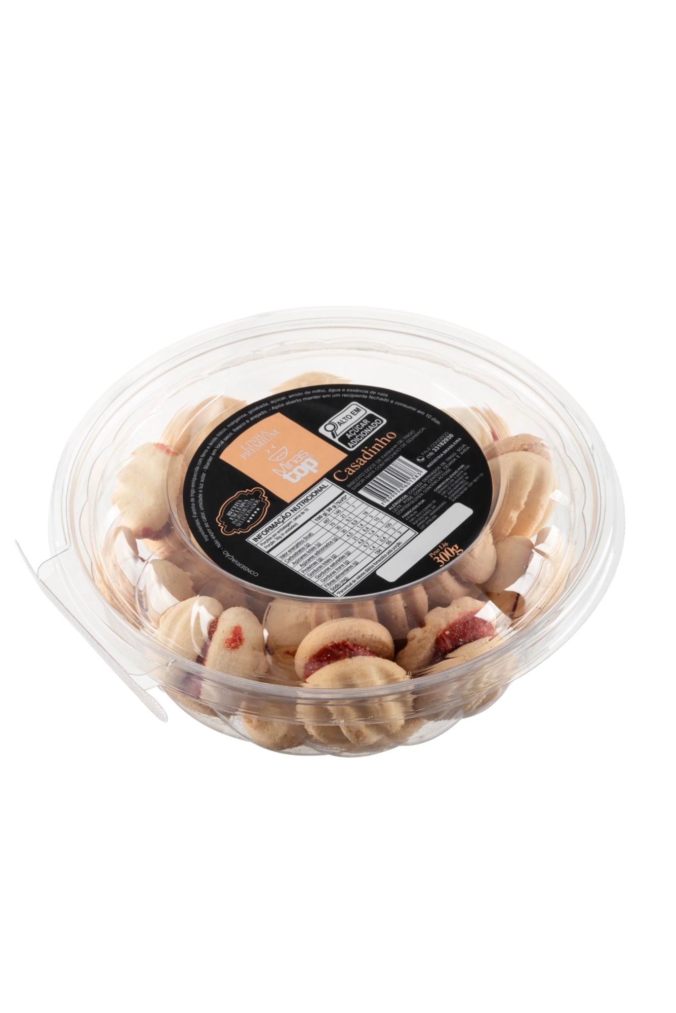 Biscoito Tacho Casadinho Minastop 300g