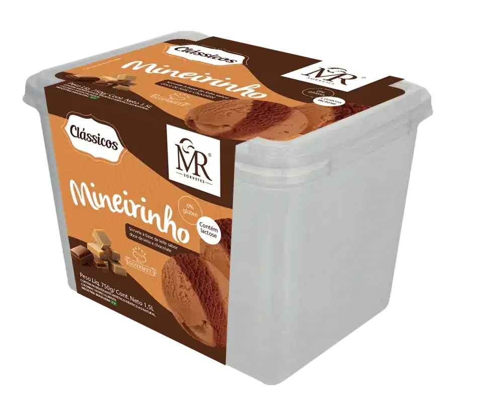 Sorvete Mr Classico Mineirinho 1,5l