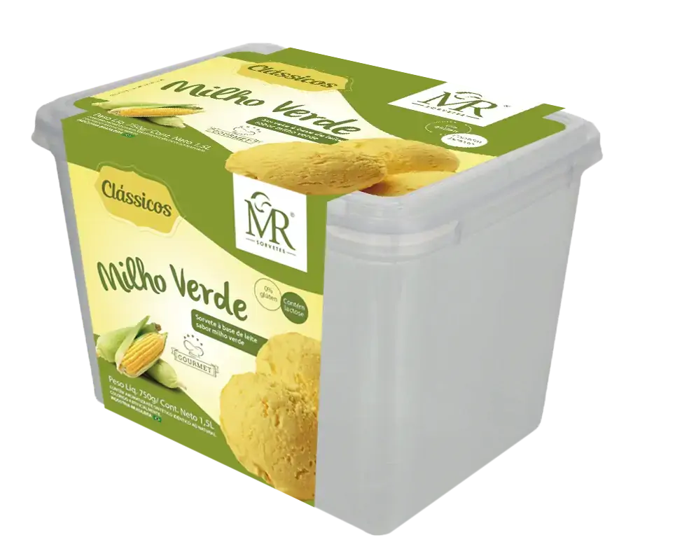 Sorvete Mr Classico Milho Verde 1,5l