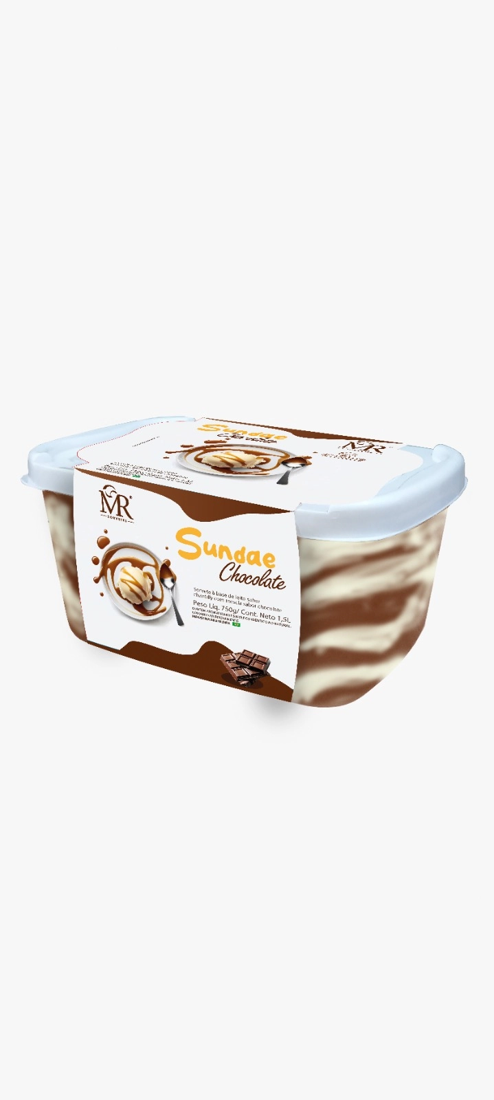 Pote Sundae Chocolate 1,5l