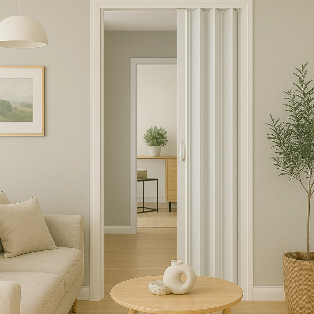 Porta Sanfonada Pvc 0,60x2,10 Multilit Branco