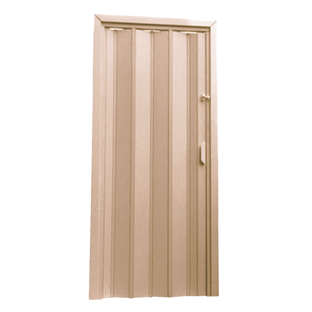 Porta Sanfonada Pvc 0,96x2,10 Multilit Bege