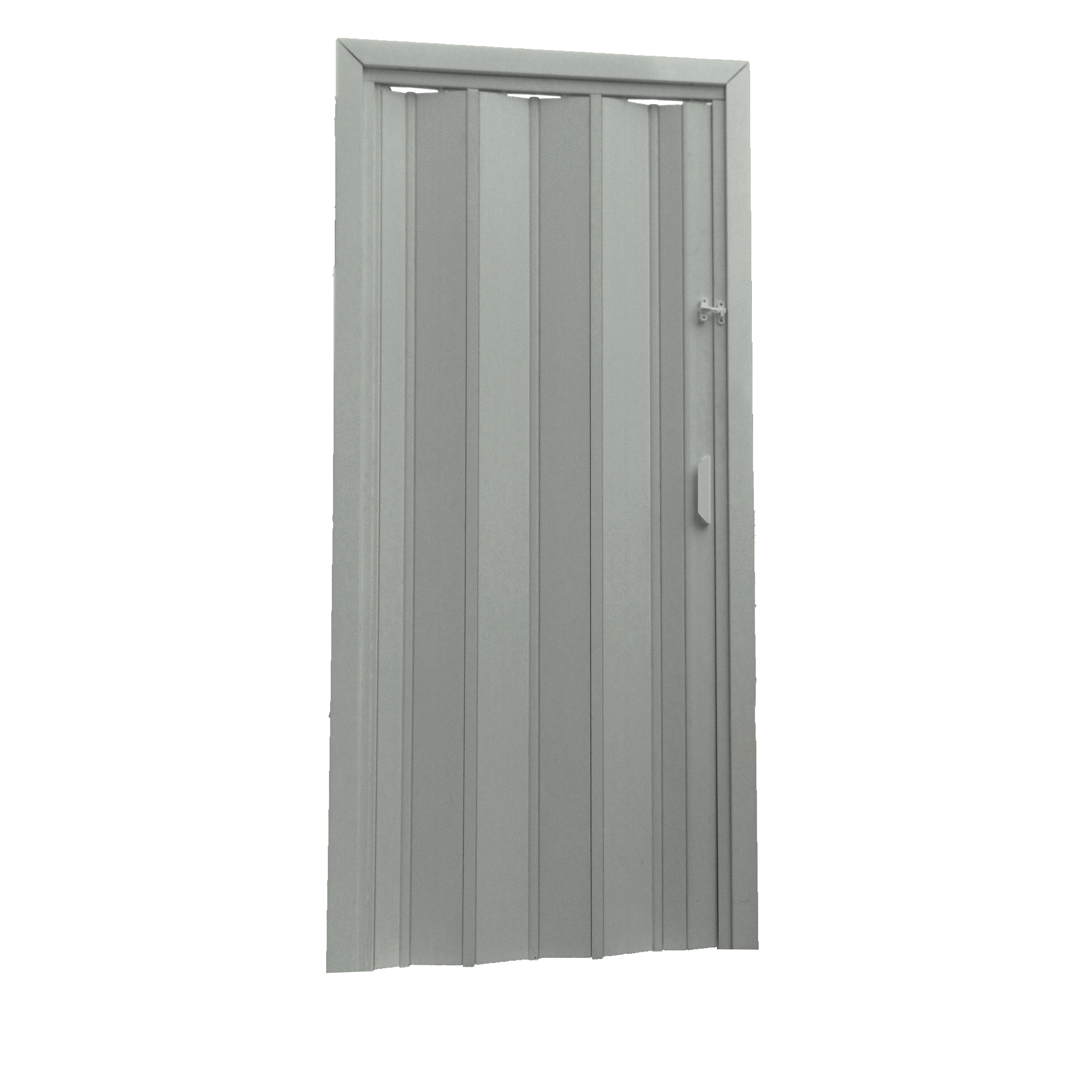 Porta Sanfonada Pvc 0,60x2,10 Multilit Cinza