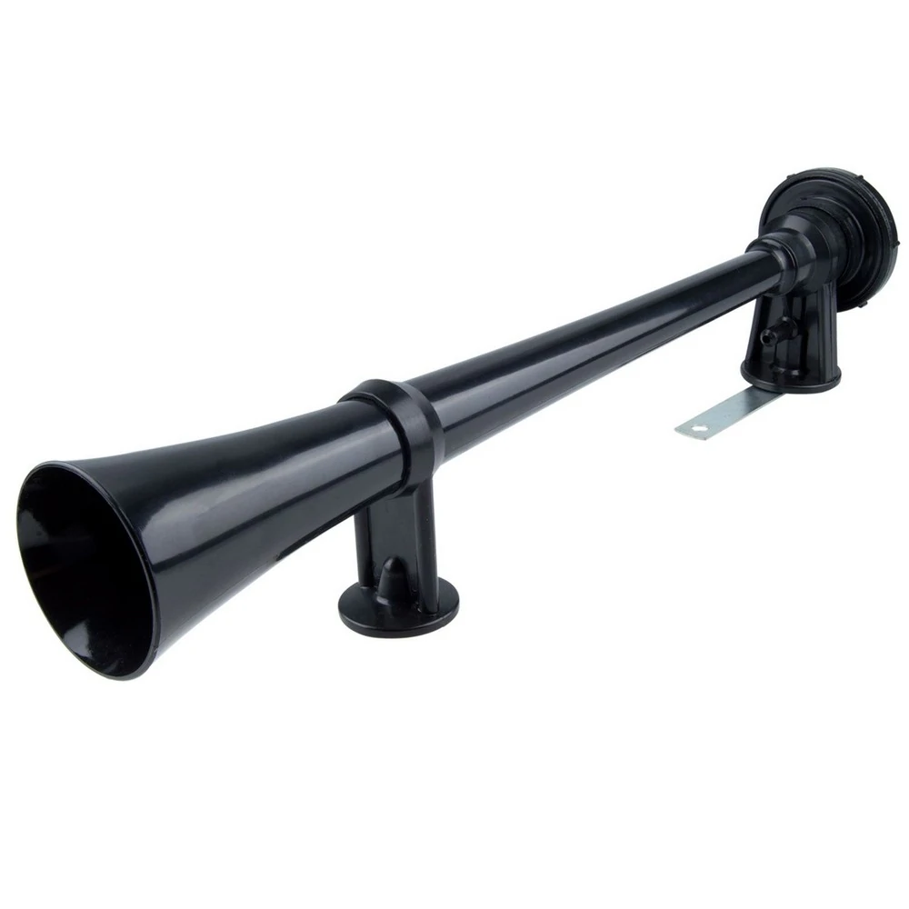 Buzina Pneumática com Compressor Maritima 12v Preta - VETOR VTO301P