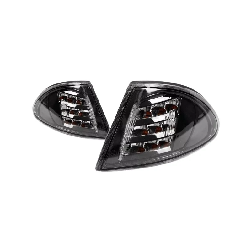 Lanterna Dianteira (Par) Máscara Negra com Led - AUTOMOTIVE IMPORTS ZN1313409
