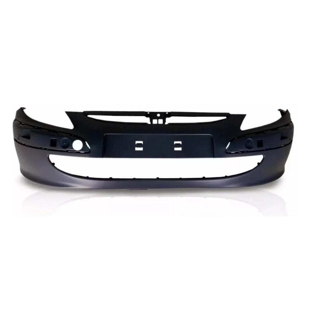 Para-choque Dianteiro PEUGEOT 307/307 SW Preto Liso sem Furo Milha - AUTOMOTIVE IMPORTS ZN1212069