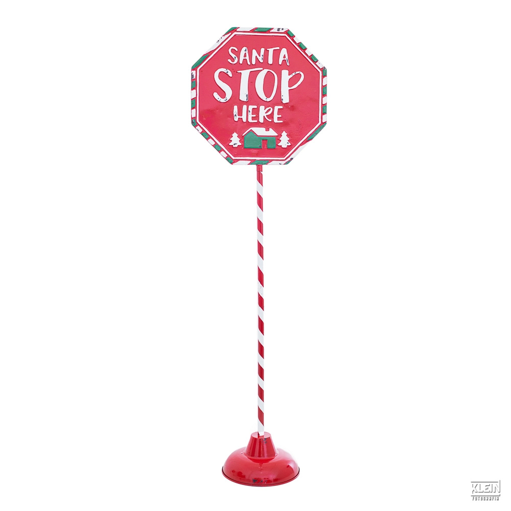 Sinal De Transito Stop 134x40cm 37008 Bela Flor