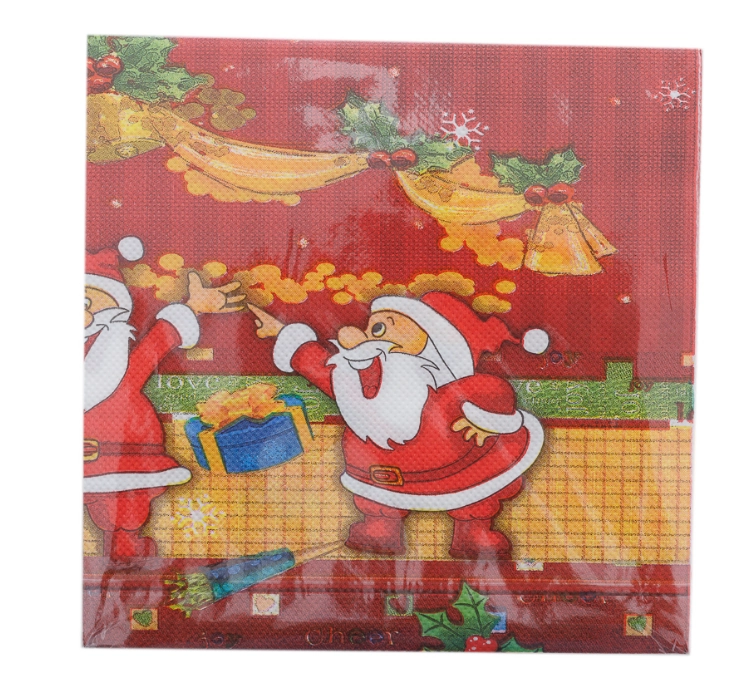 Guardanapo Fl Dupla Noel 12pc 16.5cm Vm Ref:36275a