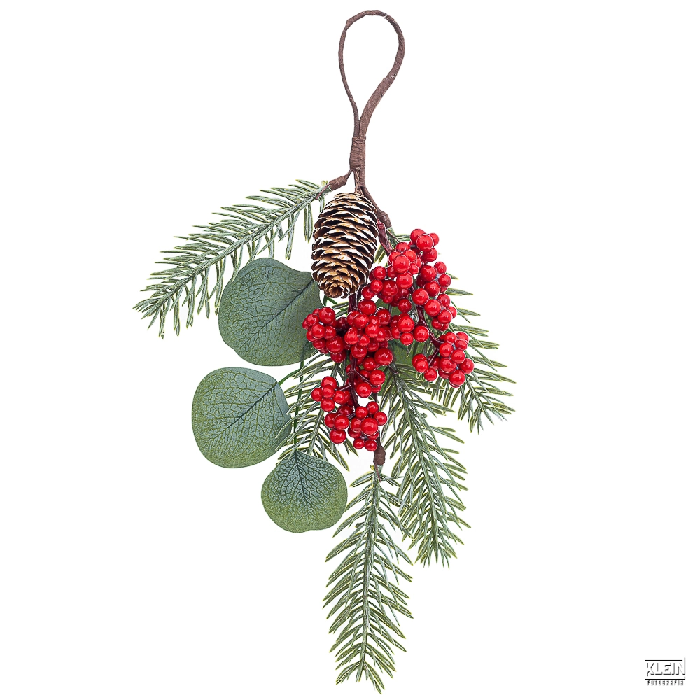 Galho Azevinho E Eucalipto 30cm 36366 Bela Flor