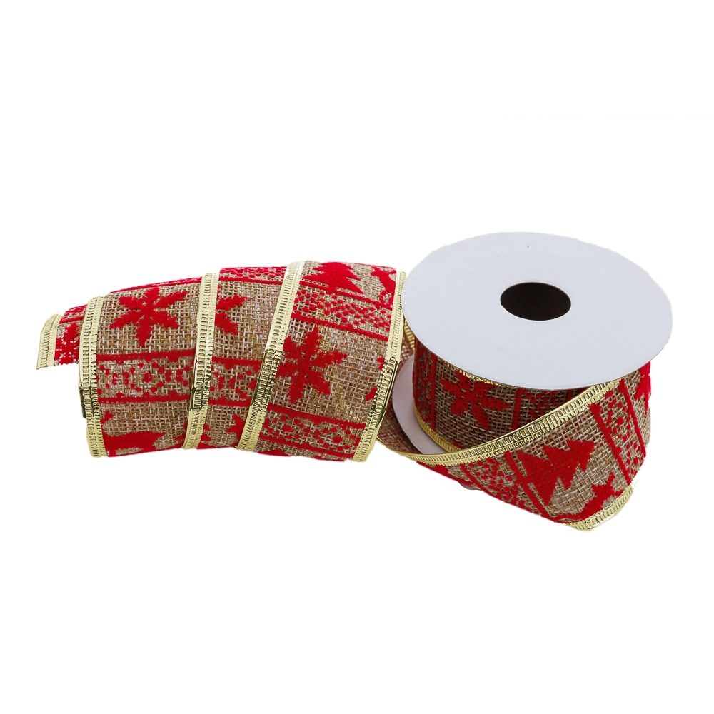 Fita Aramada Rena Vermelho 3.8cmx2.7m 30667w Bela Flor