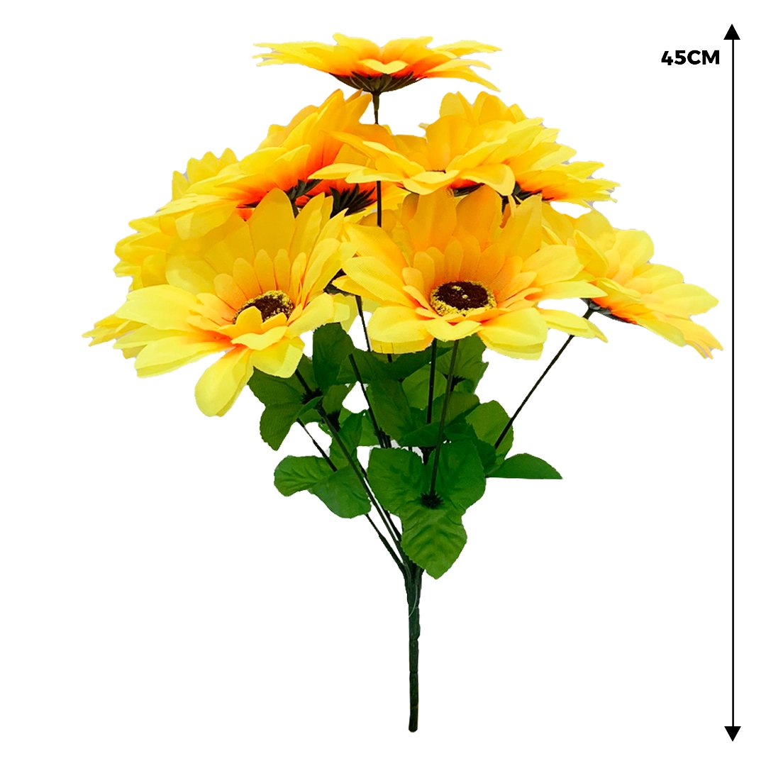 Buque Girassol X12 45cm 50125g Bela Flor