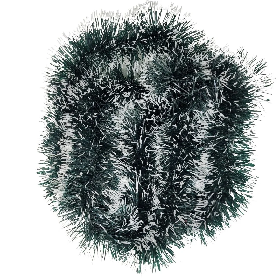 Festao Verde Nevado Natalino 200x9cm 33963 Bela Flor