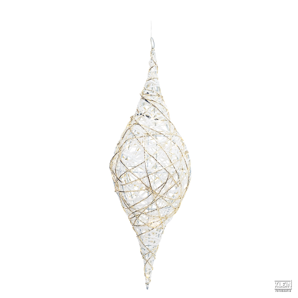 Balao Aramado Com Led 60x20cm 35313 Bela Flor