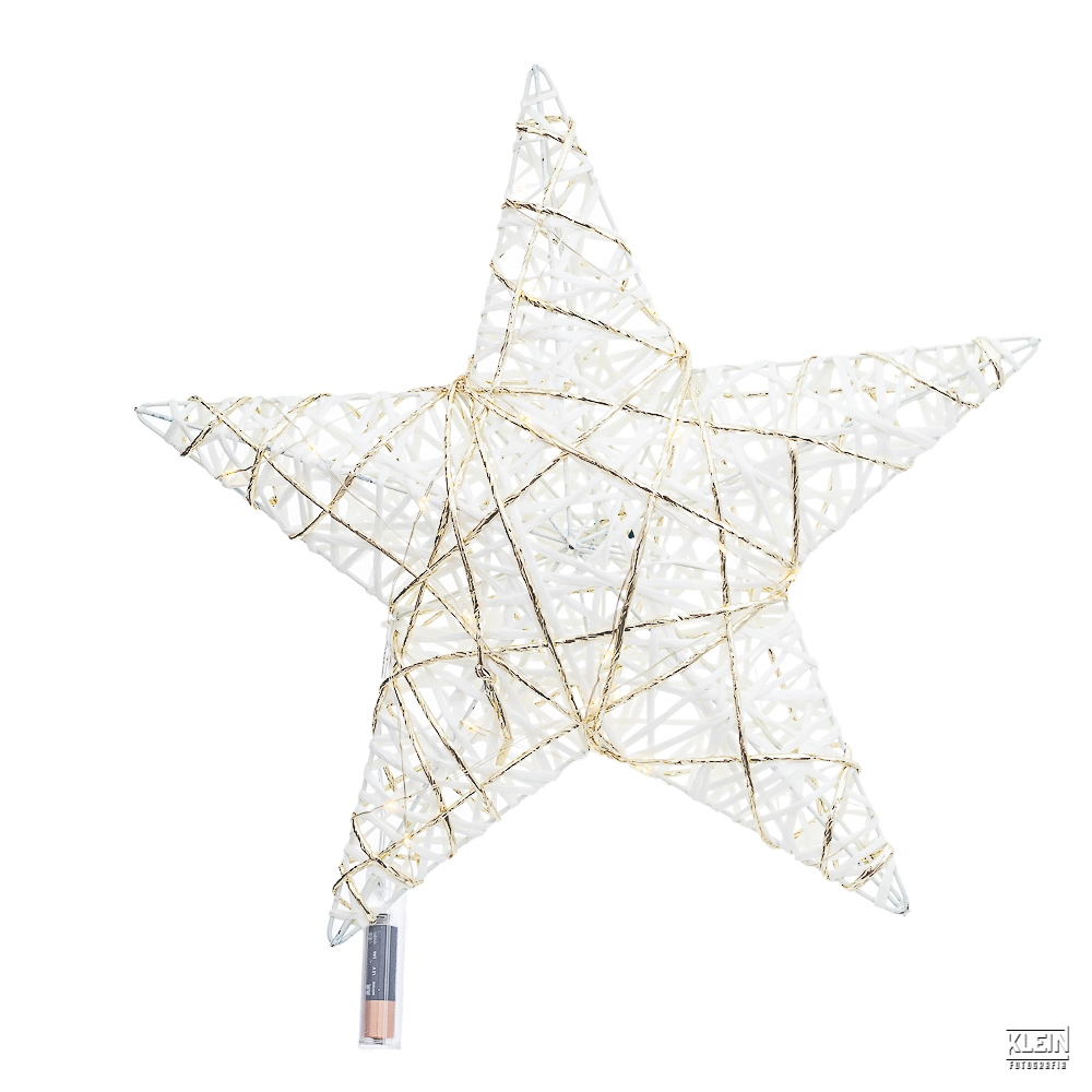 Estrela Aramado Com Led 40x40cm 35315 Bela Flor