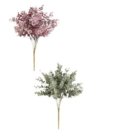 Buque Eucalipto Outonado X7 38cm 40502 Bela Flor