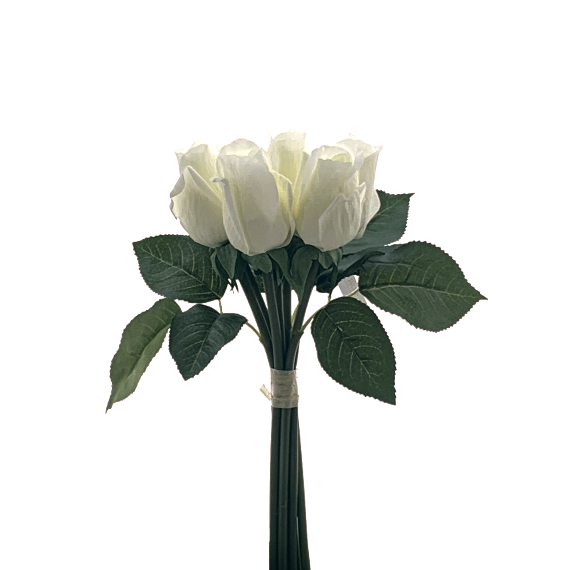 Buque Botao Rosa X7 27cm 40600br Bela Flor