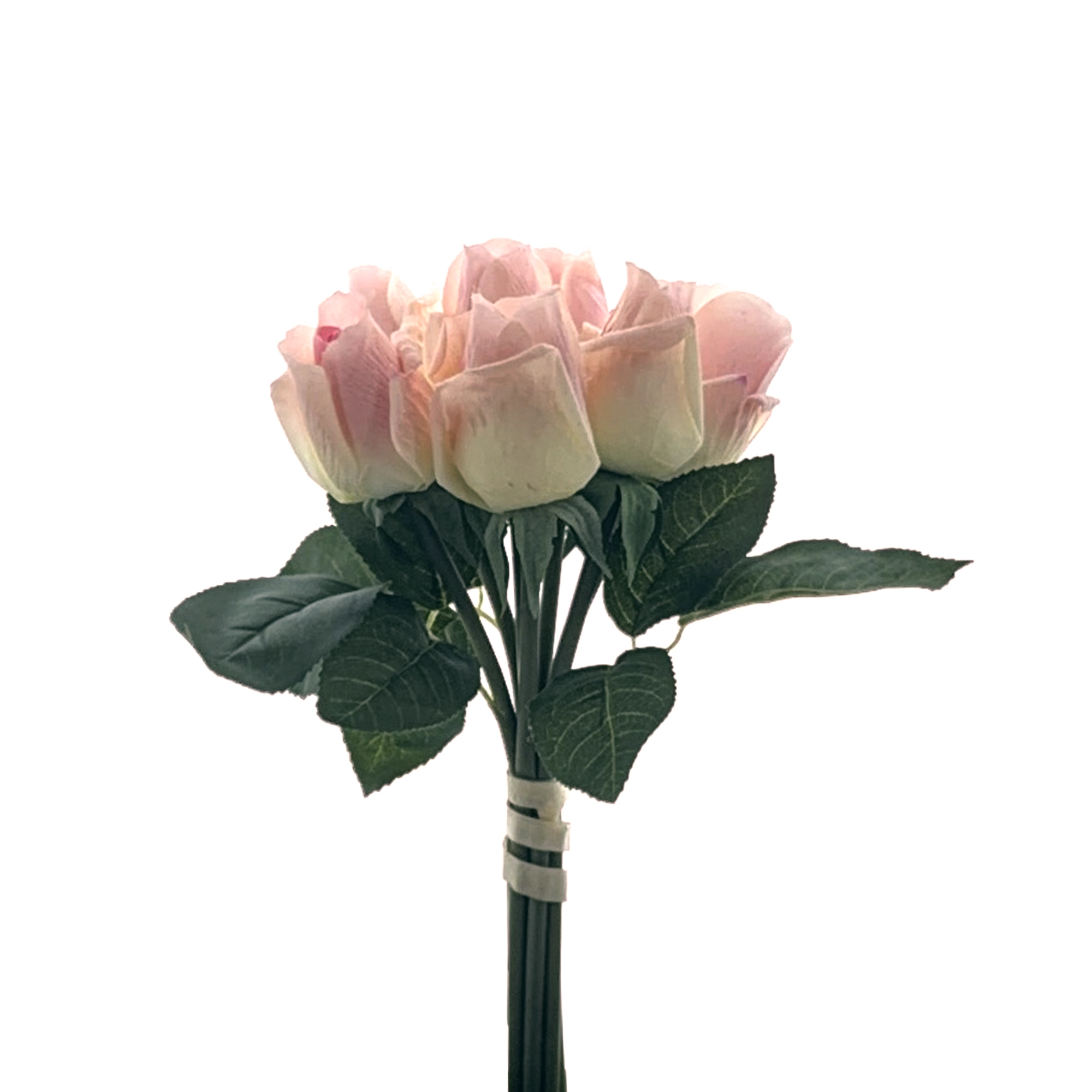 Buque Botao Rosa X7 27cm 40600rs Bela Flor